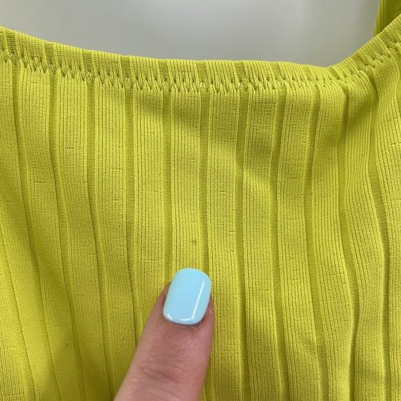 Solid & Striped Women's The Annemarie One Piece Swimsuit - Chartreuse - XS - NWT - Picture 2 of 6